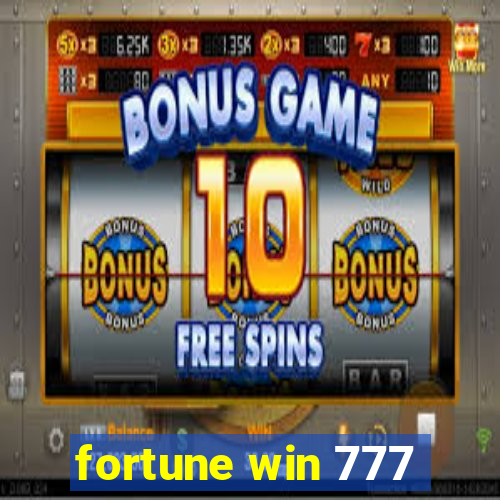 fortune win 777